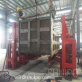 Low-cost automatic Chain Type Turning-Over Machine for semi-trailer